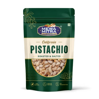 MewaMitra California Pistachios 250g | Roasted & Salted Pista | Premium Dry Fruits