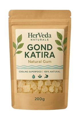 HerVeda Naturals Gond Katira (Tragacanth Gum) 200g