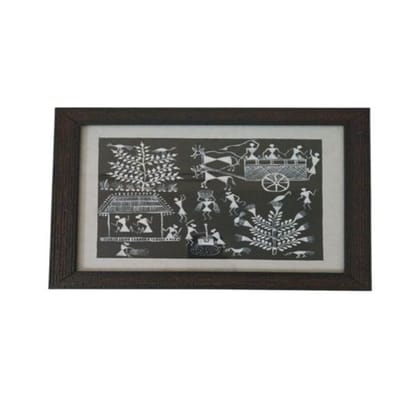 Warli Hand Painted Frame