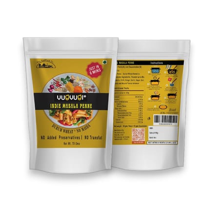 VUGVUGI Durum Wheat Pasta Instant meal Combo (75g x4)