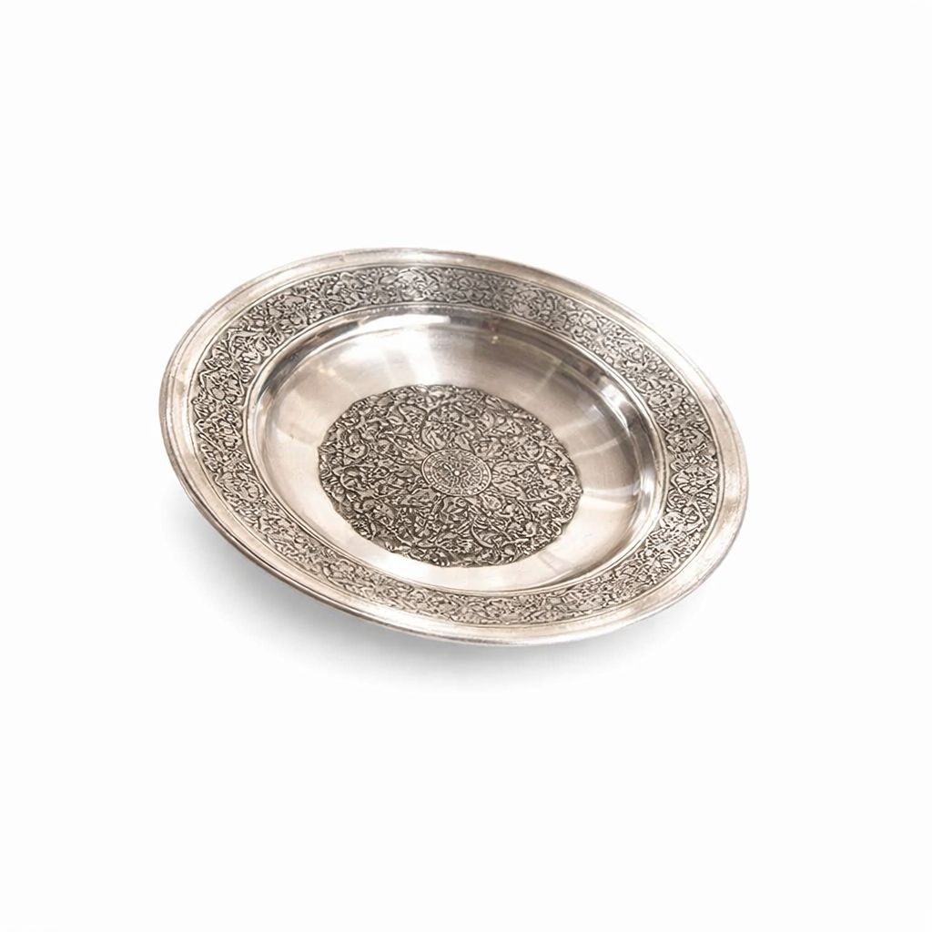 Handcrafted Hammered Pure Copper Serving Bowl – Traditional Copper Handi