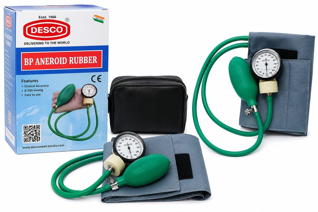 DESCO BP Machine Aneroid Manual Sphygmomanometer