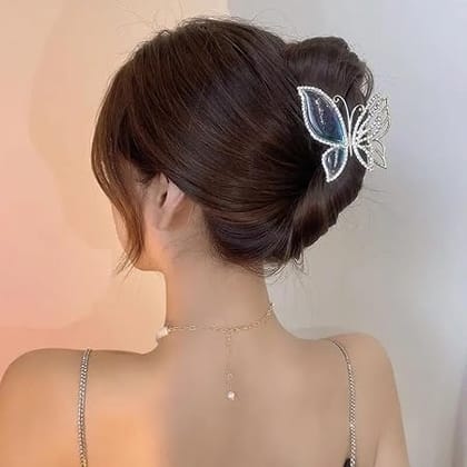 Blubby Butterfly Hair Claw Clip