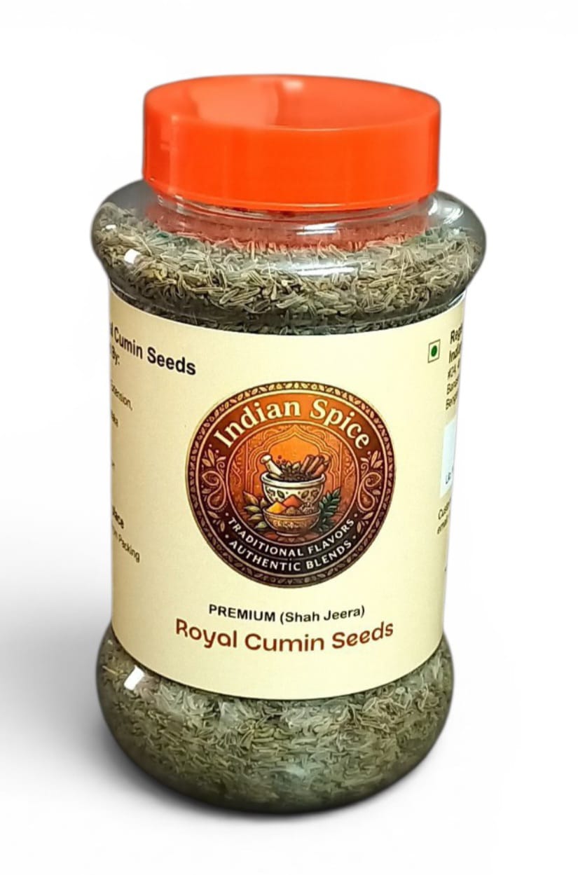 Indian Spice Premium Royal Cumin Seeds (Shah Jeera) / Traditional Flavors, Authentic Blends (200gm)
