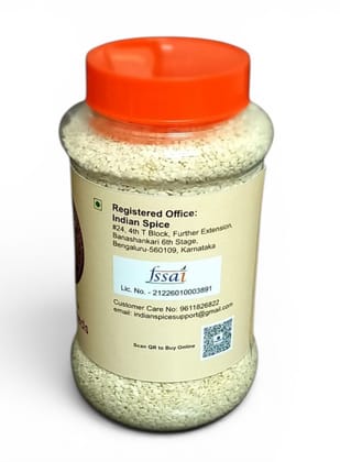 Indian Spice Premium Sesame Seeds (White Til) / Harvesting Pure Grains, From Seed To Table (370gm)