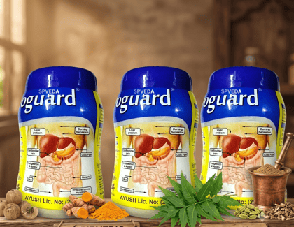 Livo Guard Ayurvedic Digestive & Liver Support Powder (Pack of 3 - 300g)