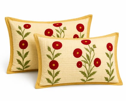 DHRUVINSRI Premium Bamboo Cotton Super King  Bedsheet 108*108 in, 274*274 cms with 2 Pillow Covers, Burgundy Red Floral Design -1 set