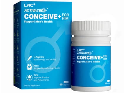 LAC Activated Conceive+ For Him 60caps