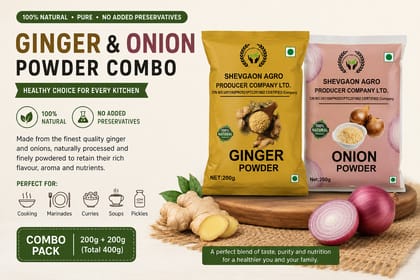 Ginger & Onion Powder Combo 