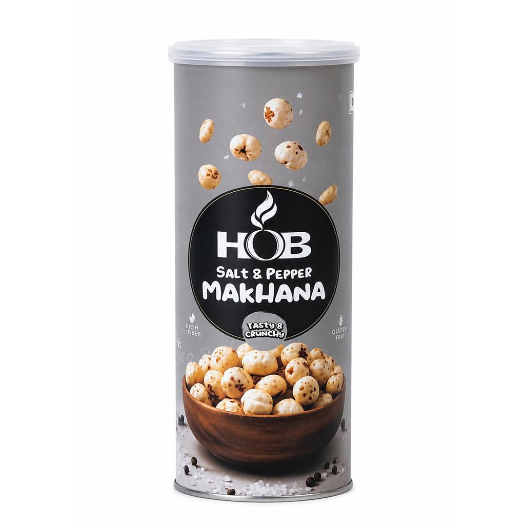 HOB Salt & Pepper Makhana 60G