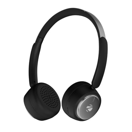 ZEBRONICS Duke 2 PRO, On Ear Wireless Headphone, 50 Hours Playback, ENC, Rapid Charging, Dual Pairing, 3 EQ Modes, Bluetooth v5.4, Call Function, Voice Assistant, Gaming Mode (Black) ZEBRONICS Duke 2 PRO, On Ear Wireless Headphone, 50 Hours Playback, ENC