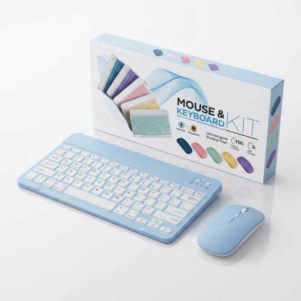 Generic Wireless Bluetooth Keyboard & Mouse Combo Kit