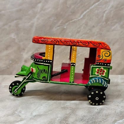 Varanasi Wooden Auto Rickshaw