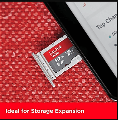 SanDisk Ultra 512GB microSDXC UHS-I Memory Card