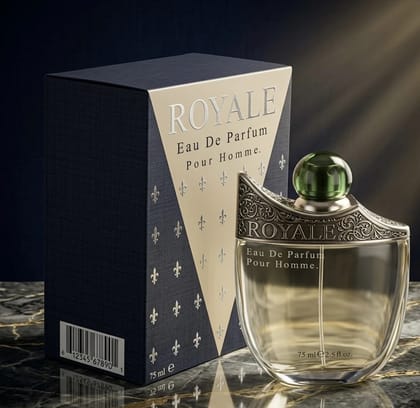 Rasasi Royale Pour Homme Eau De Toilette 75ml – Classic Woody Aromatic Fragrance for Men Rasasi Royale Pour Homme Eau De Toilette 75ml – Classic Woody Aromatic Fragrance for Men
