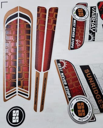 VR3 Cricket Bat Sticker 4D Digital English Willow | Players Edition Fiber Tape VAIBHAV VR3 Cricket Bat Sticker 4D Digital English Willow | Players Edition Fiber Tape VAIBHAV