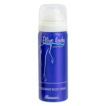 Rasasi Blue Lady Eau De Parfum 40ml With Free Deodorant Spray Long Lasting Floral Luxury Perfume for Women Rasasi Blue Lady Eau De Parfum 40ml With Free Deodorant Spray Long Lasting Floral Luxury Perfume for Women