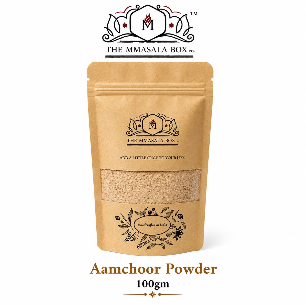 Amchoor Powder 100GM | Premium Dried Mango Powder | Authentic Indian Spice | The MMasala Box Co.