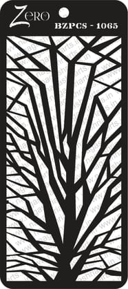 Brand Zero Pratibimb Craft Stencil - Code: BZPCS-1065 - Select Your Preferred Size