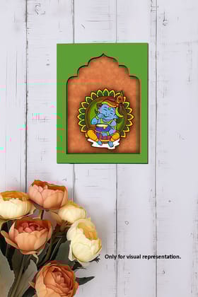 Dbeautify's Bal Krishna with Butter Pot Hanging Wall Art