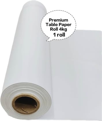 Premium Table Paper Roll 4kg, Table Paper Roll 4kg, Disposable Table Paper Roll, Restaurant Table Paper Roll, Kraft Table Paper Roll 4kg×1roll 