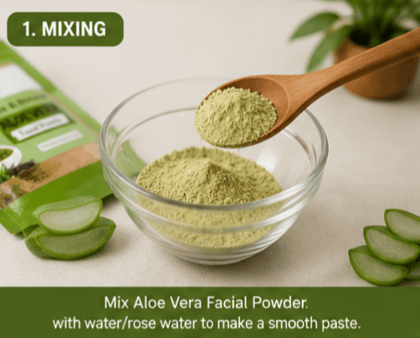 Shushraj Jaivik Aloe Vera Facial Powder