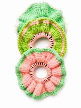 Handmade Crotchet Hairbands ( Pack of 3)
