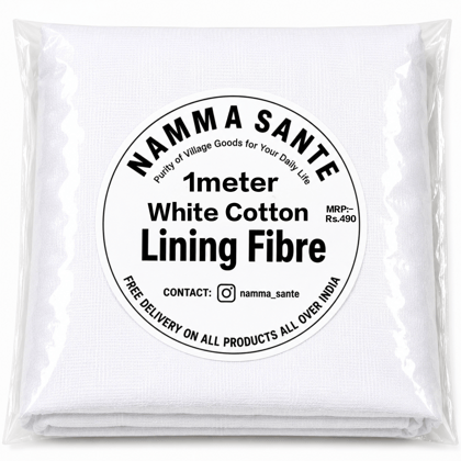 White Cotton Lining Fabric, White Cotton Inner Fabric, White Cotton Astar Fabric, White Cotton Lining Cloth, White Cotton Garment Lining 
