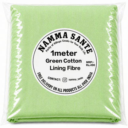 Green Cotton Lining Fabric, Hara Cotton Lining Kapda, Hara Astar Kapda, Green Cotton Inner Fabric, Green Cotton Lining Cloth  