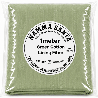 Green Cotton Lining Fabric, Hara Cotton Lining Kapda, Hara Astar Kapda, Green Cotton Inner Fabric, Green Cotton Lining Cloth  
