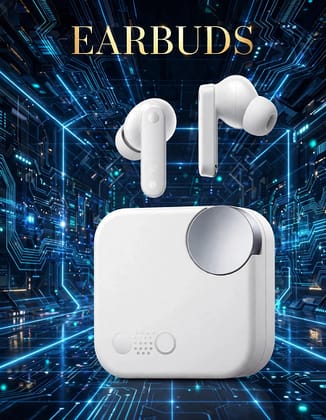 BEST BOOST Buds 42  Active Noise =Cancellation, Ultra Bass Technology, 35.5 Hrs playtime Bluetooth Headset (Orange, True Wireless)