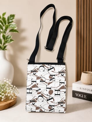 Style With Parulba Premium Printed Crossbody Sling Bag for Women | Lightweight Adjustable Shoulder Bag | Stylish Everyday Travel & Casual Side Bag