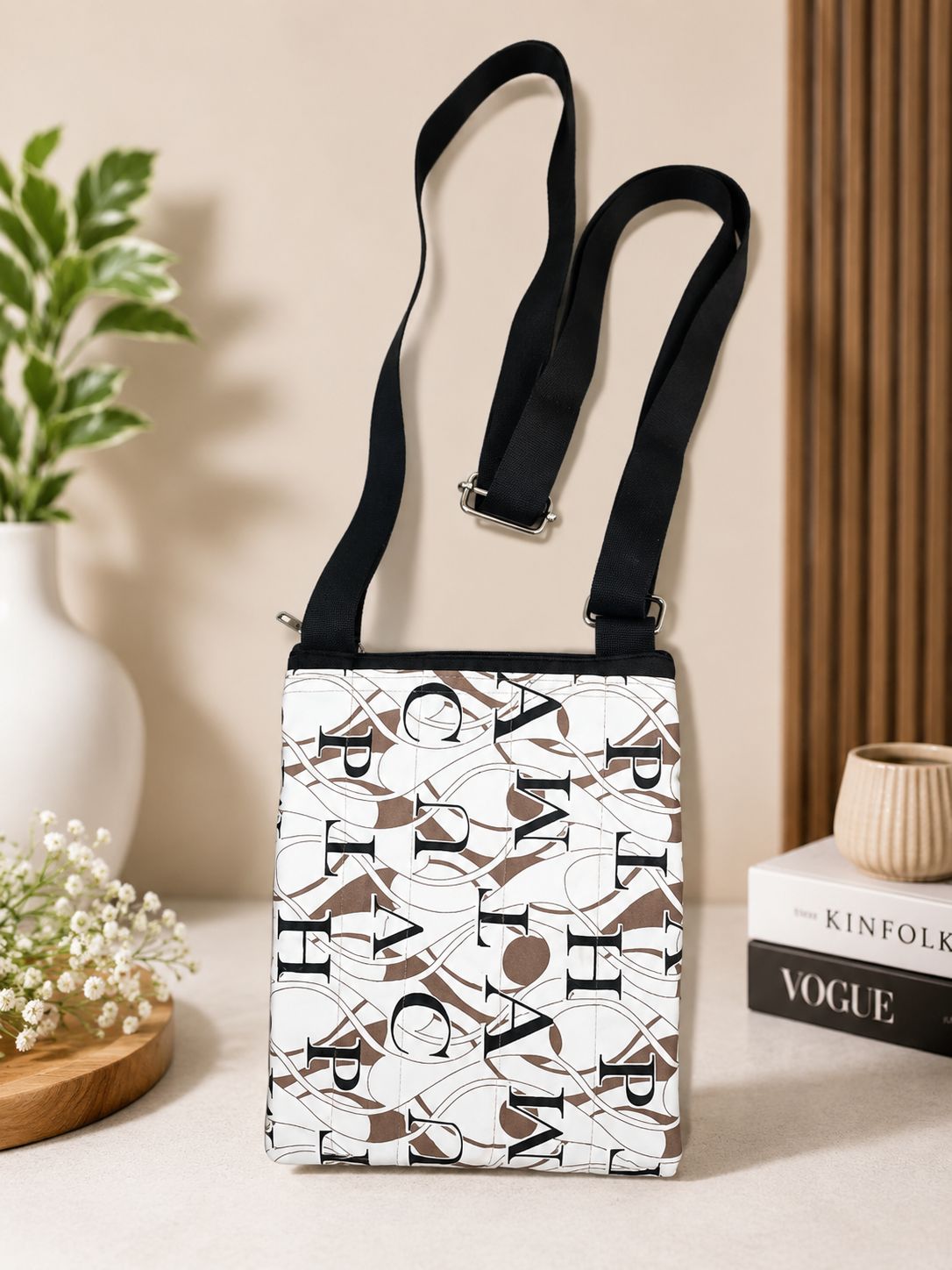 Style With Parulba Premium Printed Crossbody Sling Bag for Women | Lightweight Adjustable Shoulder Bag | Stylish Everyday Travel & Casual Side Bag