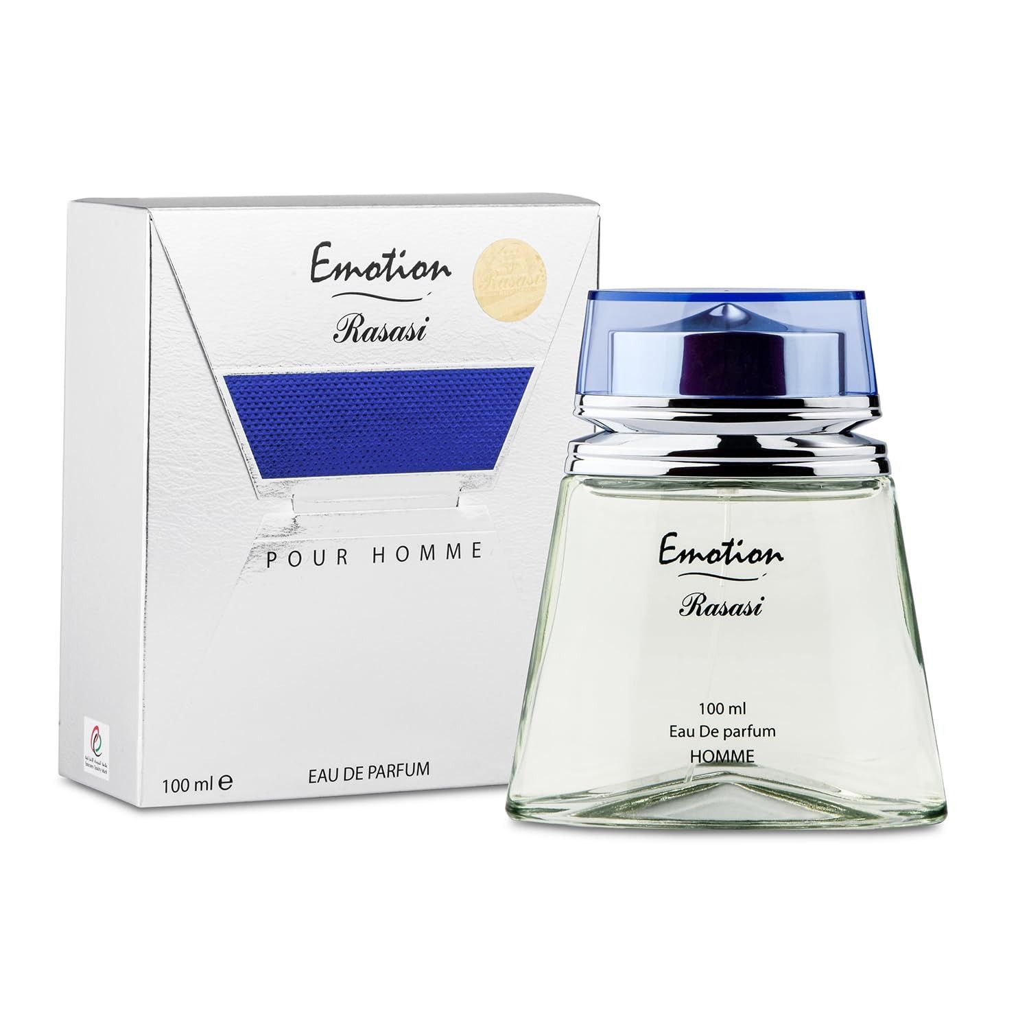Rasasi Emotion Eau De Parfum 100ml Long Lasting Woody Aromatic Designer Perfume for Men