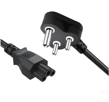 3 Pin Laptop Power Cable | Universal AC Power Cord for Laptop Adapter, 1.5 Meter Heavy Duty Cable - Black 3 Pin Laptop Power Cable | Universal AC Power Cord for Laptop Adapter, 1.5 Meter Heavy Duty Cable - Black