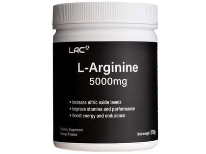 LAC L-Arginine 5000mg Orange Flavour