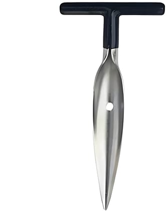 Premium Stainless Steel Coconut Opener Knife | Heavy Duty Tender Coconut Cutting Tool with T-Handle | Coconut Piercing Knife for Green Coconut Water