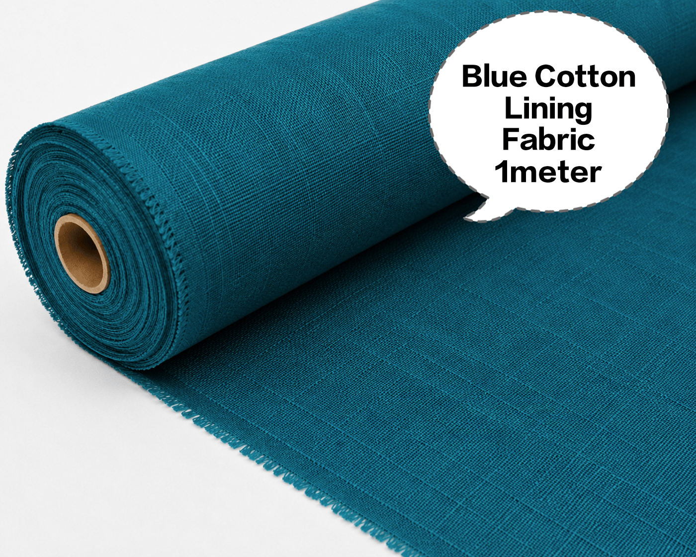 Blue Cotton Lining Fabric (Bada Panna), Blue Cotton Lining Fibre (Bada Panna), Blue Lining Cloth (Bada Panna), Soft Blue Cotton Lining (Bada Panna), Blue Garment Lining Fabric (Bada Panna)