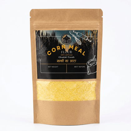  "Chakki Fresh 100% Cold Pressed Corn Meal Flour (Makki Ka Aata)"