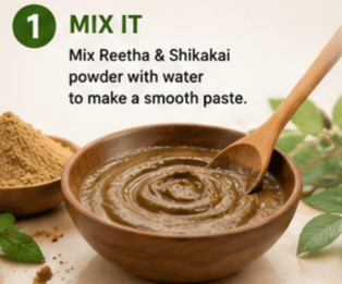 Shushraj Jaivik Reetha & Shikakai Combo Pack – 160 g