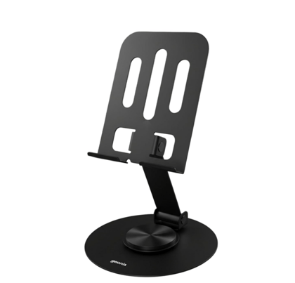 ARmaxtronics – 360° Rotatable & Foldable Mobile Phone Stand – Metallic, Adjustable Height & Angle