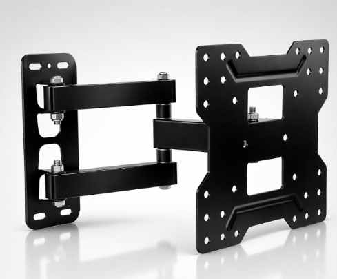 Universal Adjustable Full Motion TV Wall Mount Stand for 32-43-55 Inch TVs |Full Motion Swivel & Tilt Design | Extendable Arm | Heavy Duty Metal Motion Stand