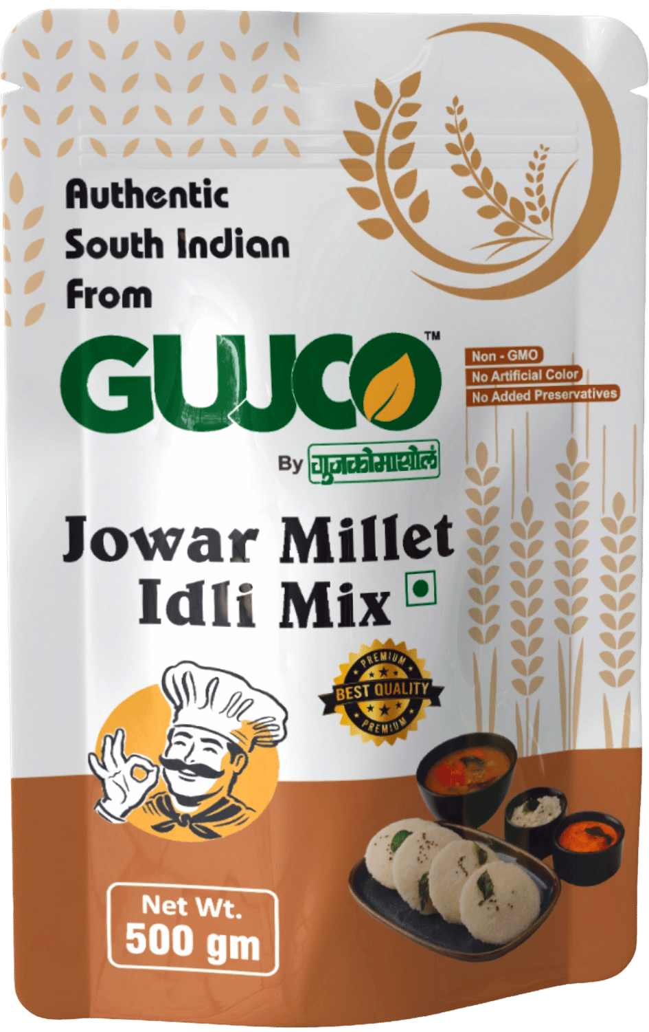GUJCO Jowar Millet Idli Mix - 500 gm