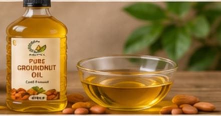 pure groundnut oil