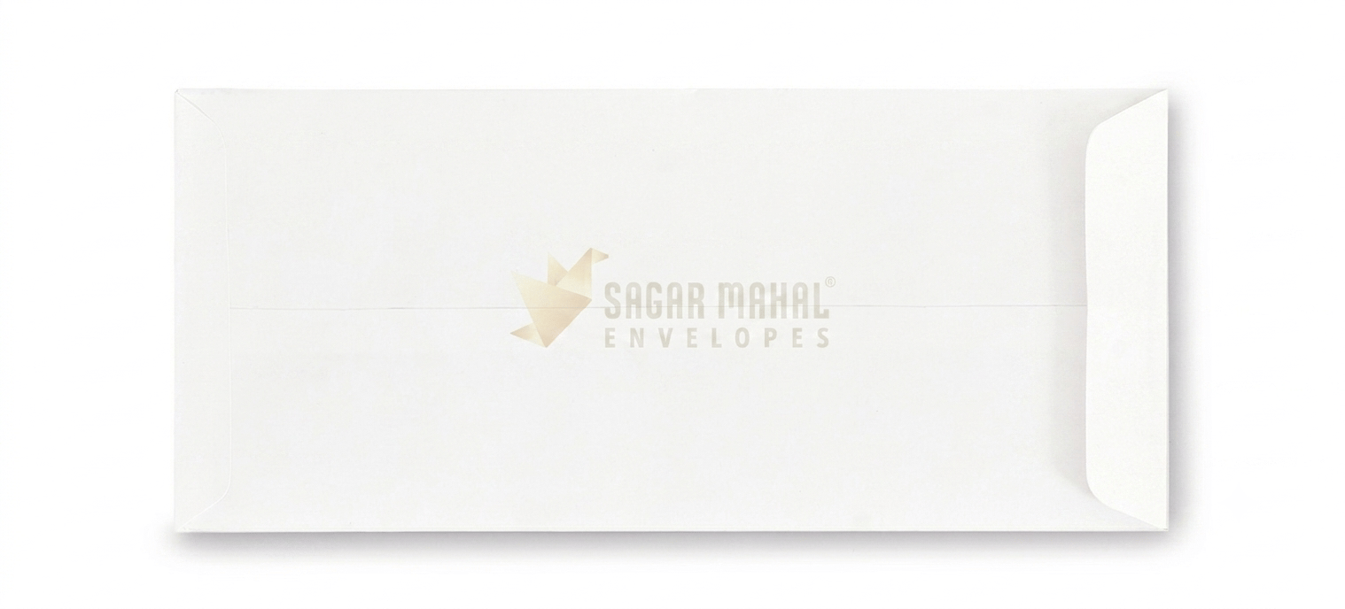 Premium 9×4 Inch White Window Mailing Envelopes – 90 GSM, Box of 250 | Ideal for Invoices & Documents