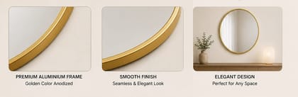  Elegant Round Wall Mirror 