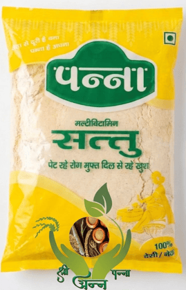 Panna Mix Sattu - 7 Grains Powerhouse (Roasted Gram, Barley, Millets & Flaxseeds) 920 Gram, Powerfull Grains Sattu