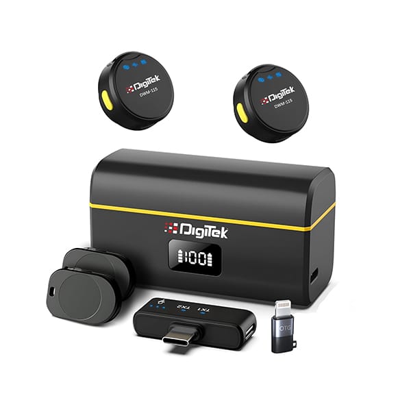Digitek DWM-115 2-in-1 Wireless Microphone