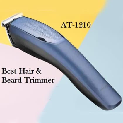 At-1210 Professional Beard Trimmer For Man Runtime: 45 Min Trimmer For Men & Women