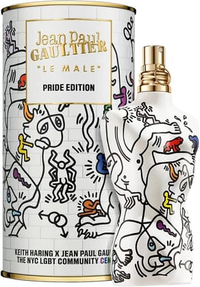 Jean Paul Gaultier Le Male Pride Edition Eau De Toilette Spray 125ml Luxury Long Lasting Fresh Woody Aromatic Designer Perfume for Men